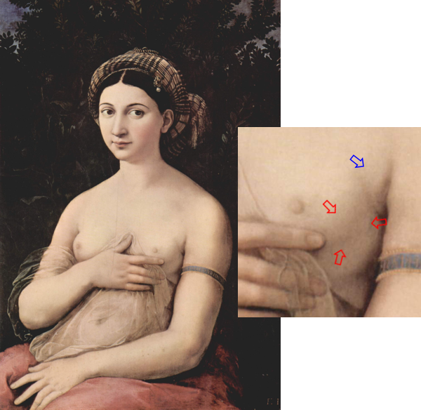 La Fornarina Raffael.margherita.luti